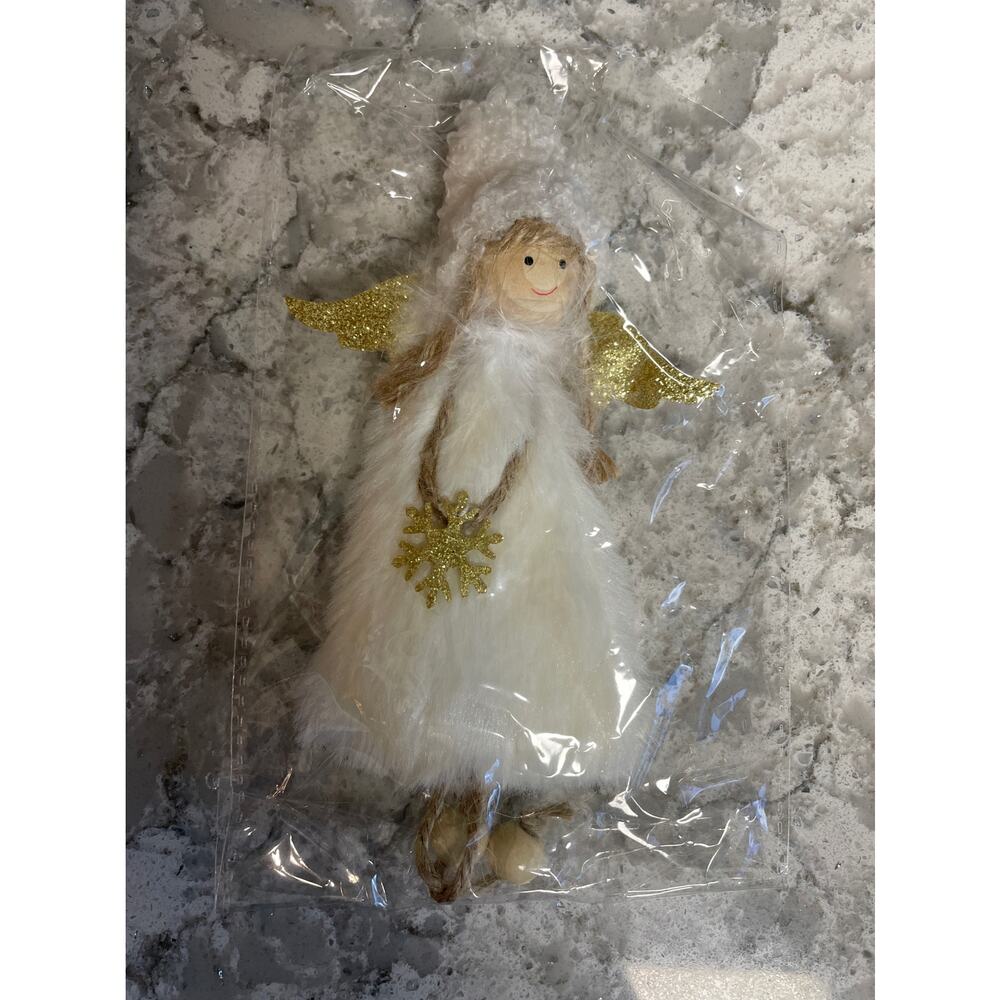 Plush Angel Ornament Hanging Figurine - NEW